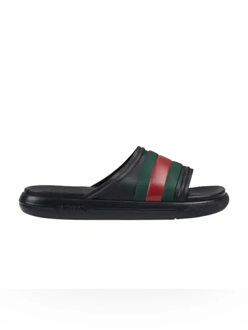 Gucci men’s web slides black 9